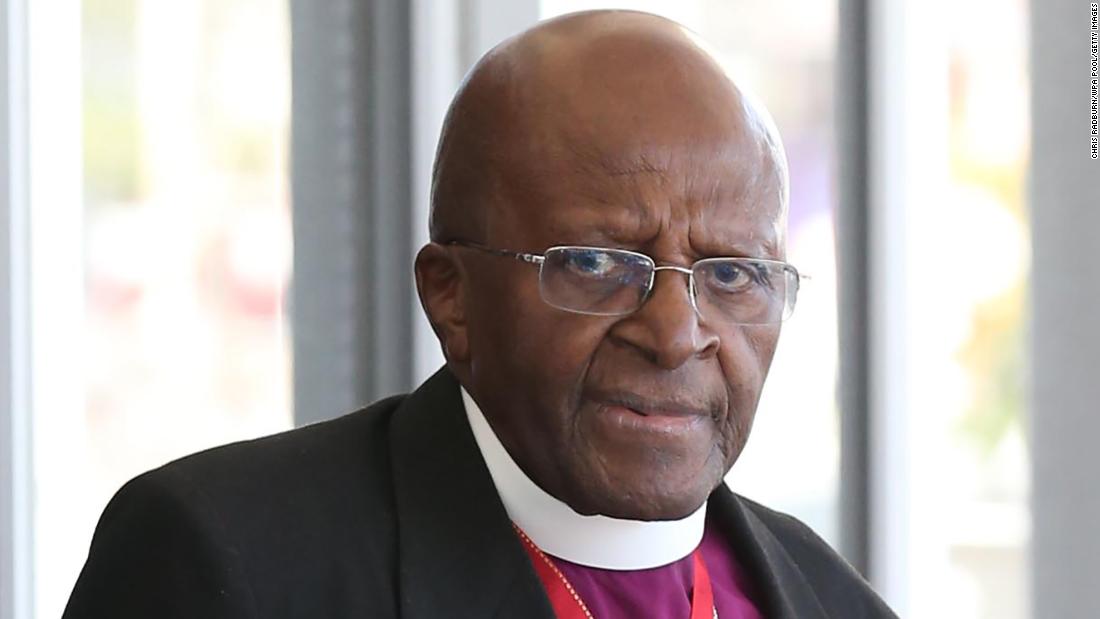 Archbishop Desmond Tutu in hospital treating 'stubborn infection'
